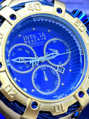 Relógio Invicta Thunderbolt Pulseira Silicone Azul Luxo e Destaque PROVA D’ÁGUA + FRETE GRÁTIS