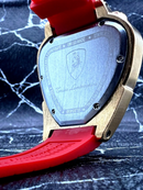 MEGA PROMOÇÃO Relógio Lambo 100% Funcional Pulseira Vermelha Luxo e Destaque PROVA D’ÁGUA + FRETE GRÁTIS