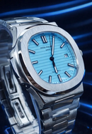 MEGA PROMOÇÃO Relógio Patek Nautilus “Tiffany & Co. + Luxo e Destaque + FRETE GRÁTIS